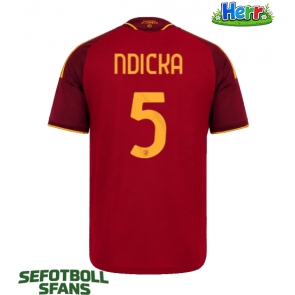 AS Roma Evan Ndicka #5 Hemmatröja 2026-27 Kortärmad
